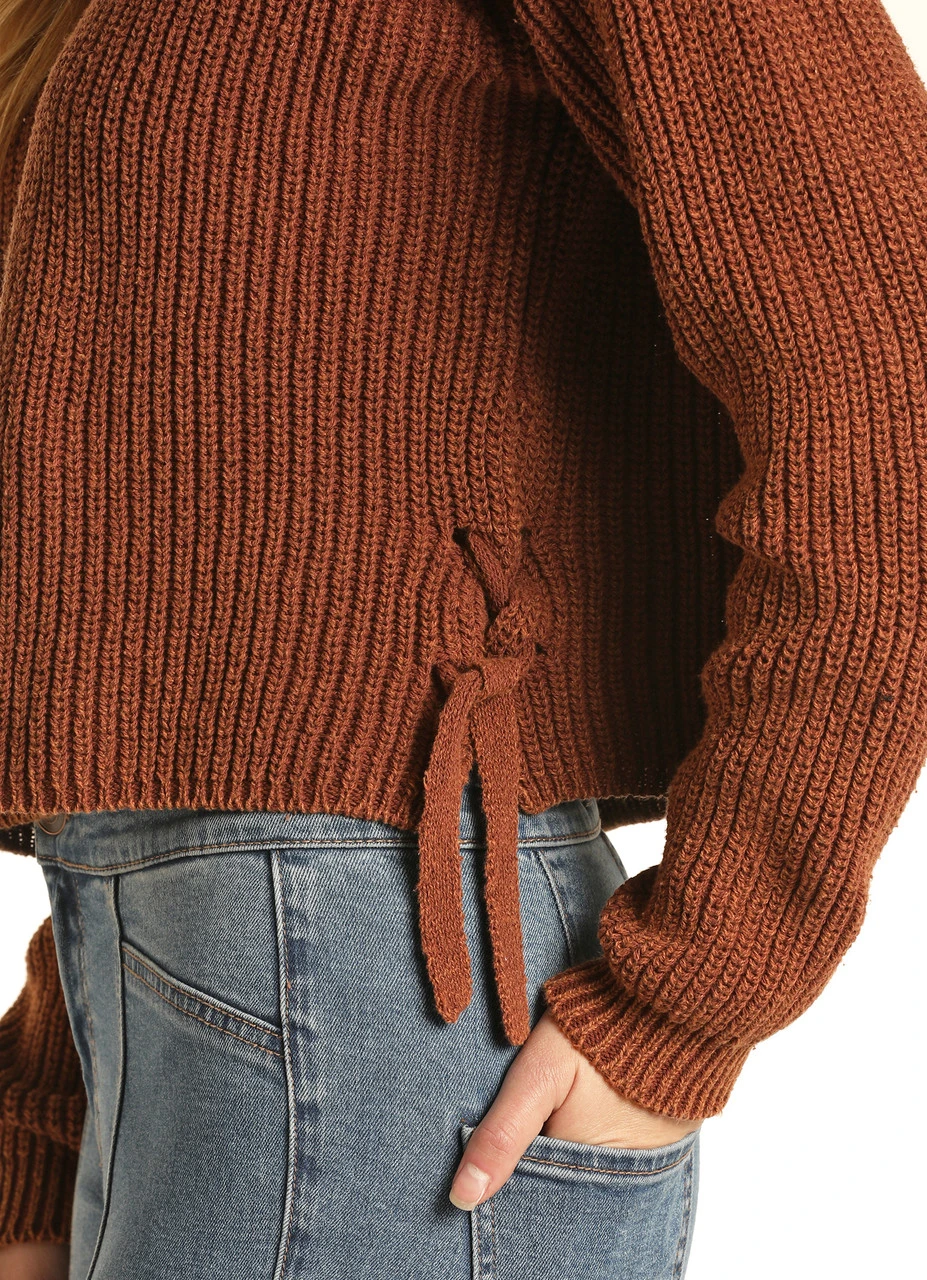 Side Slit Sweater #46-1181 2 Side Slit Sweater #46-1181 - Image 2