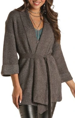 Wrap Front Cardigan #46-2360