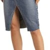 High Rise Extra Stretch Denim Skirt #69H3703