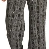 Aztec Print Flare Pants #72-4518