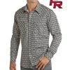 Flame Resistant Aztec Print Long Sleeve Work Shirt #B2S6563