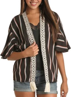 Serape Print Kimono #B4K9923