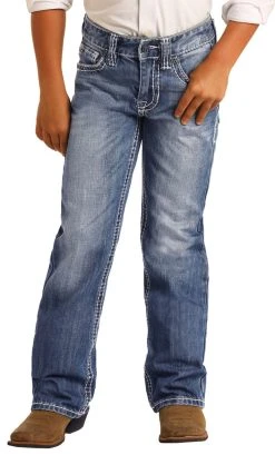 Regular Fit BB Gun Bootcut Jeans #BB-9576 -RodeoRave BB 9576Z 95863.1641940215