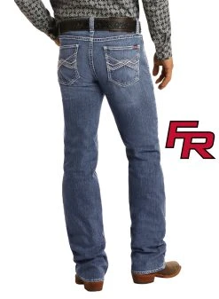 Flame Resistant Relaxed Fit Extra Stretch Straight Bootcut Jeans #F0S5827