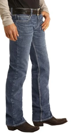 Flame Resistant Regular Fit Straight Bootcut Jeans #F1P5825 -RodeoRave F1P5825 A 58965.1614713237
