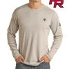 Flame Resistant Long Sleeve Work Tee #F8-6569