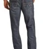 Hooey Relaxed Tapered Stretch Stackable Bootcut Jeans (HYMDTBR1CH)