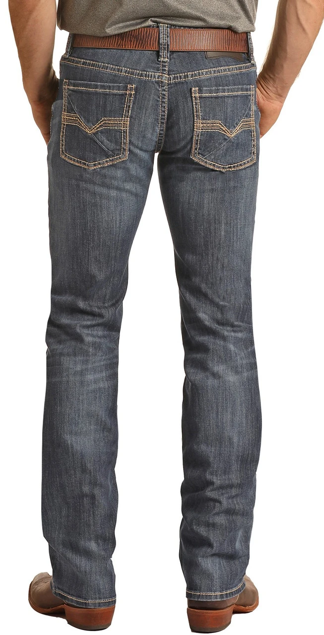 Regular Fit Stretch Straight Bootcut Jeans #M1P3578 1 Regular Fit Stretch Straight Bootcut Jeans #M1P3578