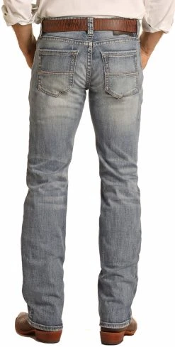 Regular Fit Stretch Straight Bootcut Jeans #M1P3580