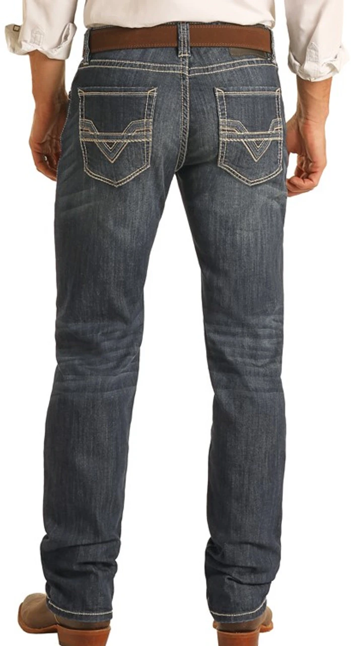 Slim Fit Stretch Straight Bootcut Jeans #M1R2781 1 Slim Fit Stretch Straight Bootcut Jeans #M1R2781