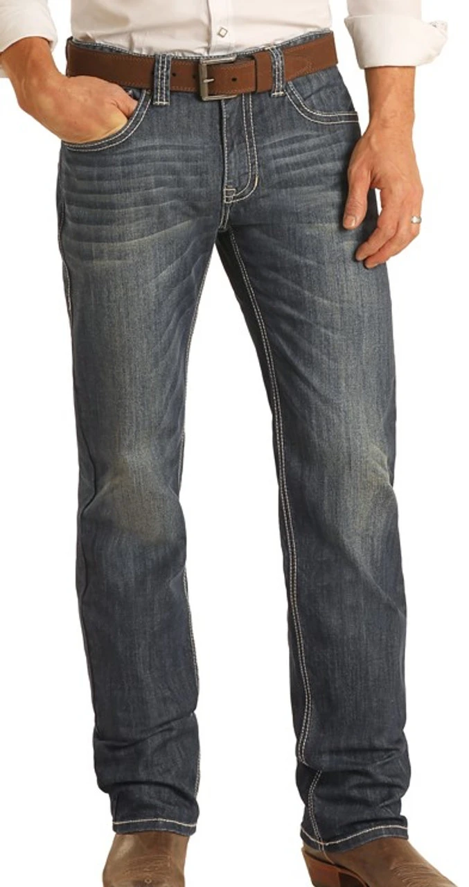 Slim Fit Stretch Straight Bootcut Jeans #M1R2781 2 Slim Fit Stretch Straight Bootcut Jeans #M1R2781 - Image 2
