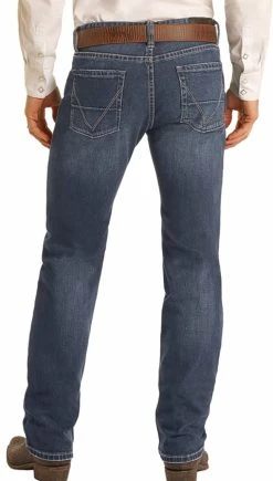 Vintage '46 Slim Fit Stretch Straight Bootcut Jeans #M1R2795