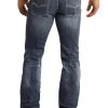 Slim Fit Stretch Straight Bootcut Jeans #M1R3482