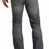 Slim Fit Stretch Straight Bootcut Jeans #M1R3582