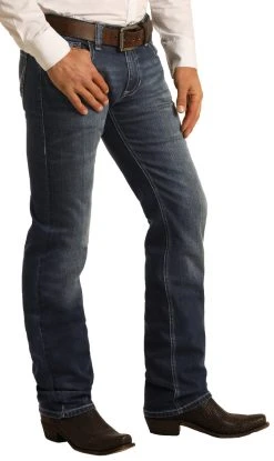 Vintage '46 Slim Fit Stretch Straight Bootcut Jeans #M1R6202 -RodeoRave M1R6202 A 14946.1641932752