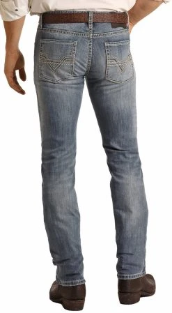 Slim Fit Stretch Skinny Jeans #MSS3596