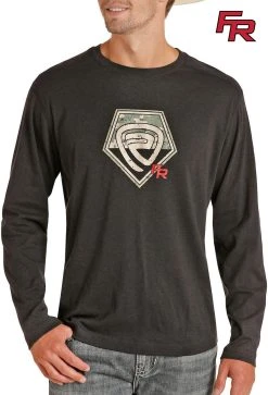 Flame Resistant Long Sleeve Work Tee #F8-8119