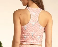 Cowskull Aztec Bralette