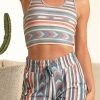 Serape Striped Bralette