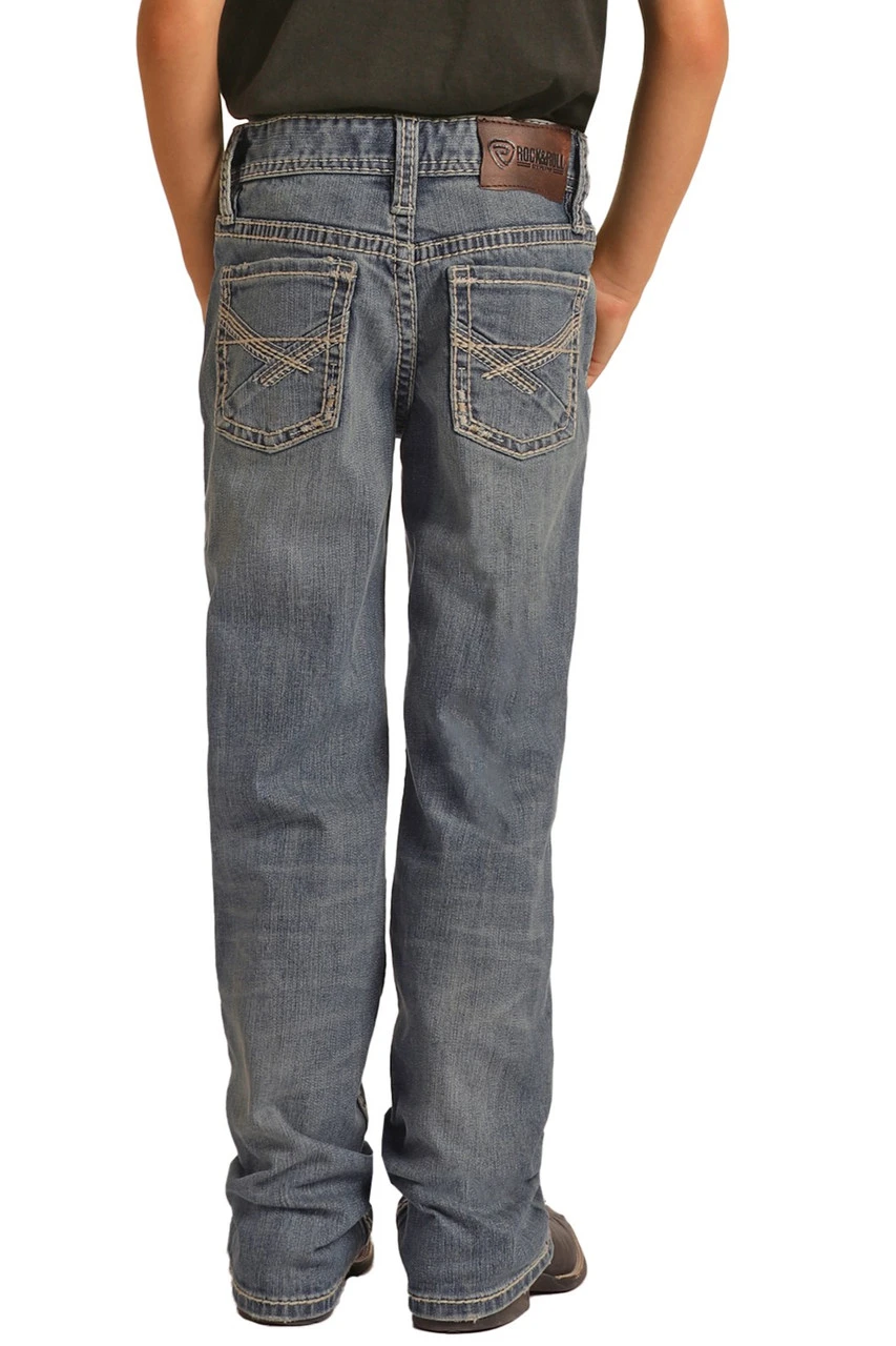 Relaxed Tapered Stretch Bootcut Jeans (RRBD0BR13S) 1 Relaxed Tapered Stretch Bootcut Jeans (RRBD0BR13S)
