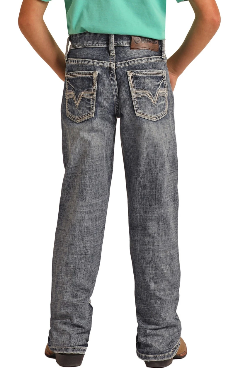 Relaxed Tapered Bootcut Jeans (RRBD0BR143) 1 Relaxed Tapered Bootcut Jeans (RRBD0BR143)