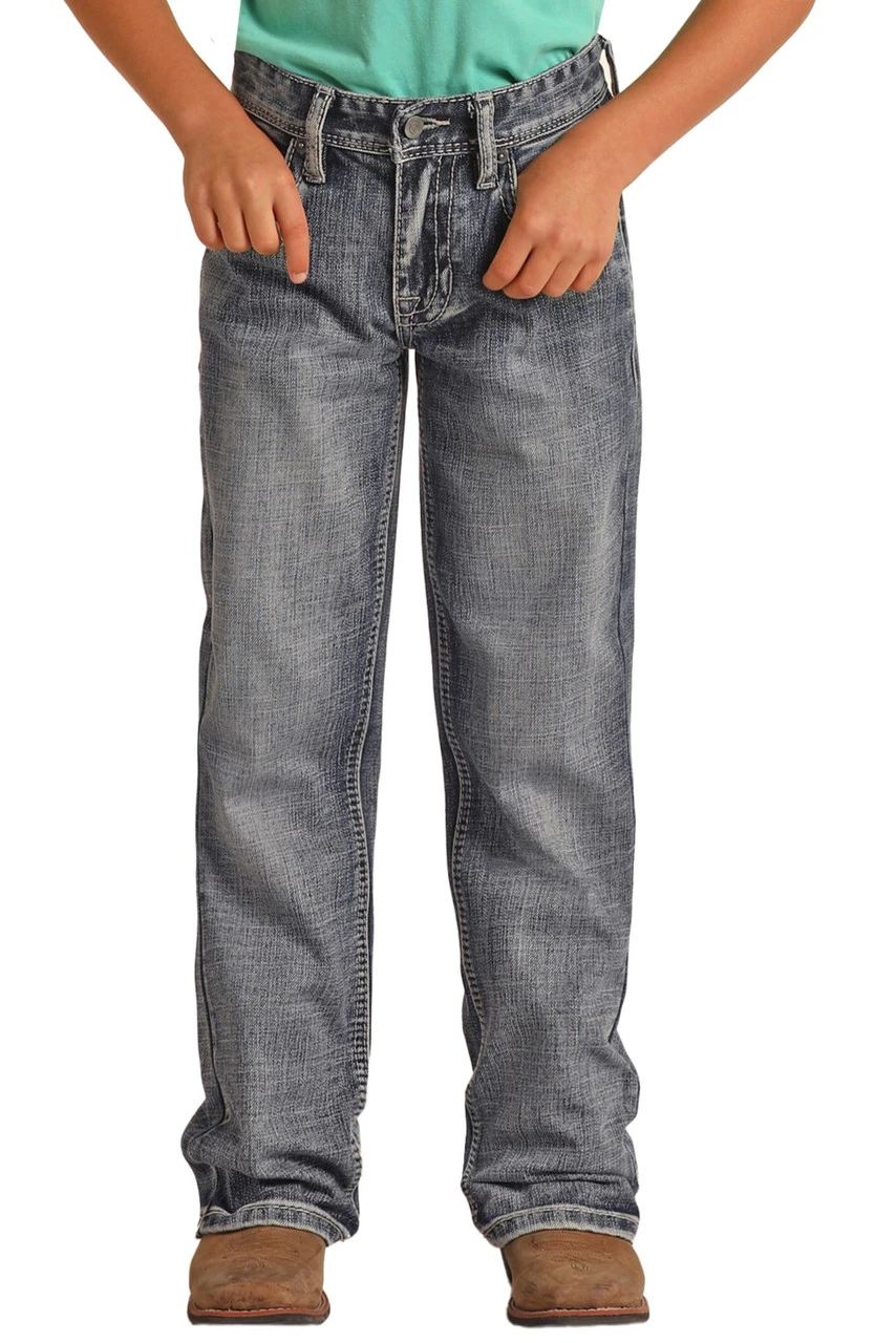 Relaxed Tapered Bootcut Jeans (RRBD0BR143) 2 Relaxed Tapered Bootcut Jeans (RRBD0BR143) - Image 2