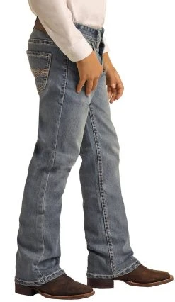 Regular Fit Stretch Light Ivory Pocket BB Gun Bootcut -RodeoRave RRBD0BRYWN BZ 04674.1665777654