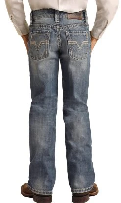 Regular Fit Two Tone BB Gun Bootcut
