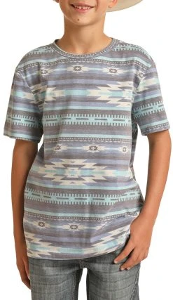 Aztec Pattern T-Shirts Shirt (RRBT21R11X)