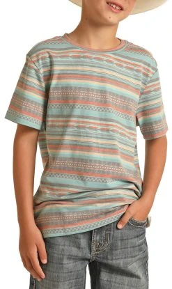 Aztec Pattern T-Shirts Shirt (RRBT21R11Y)