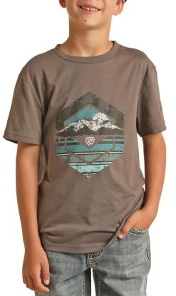 Mountain Graphic T-Shirts Shirt (RRBT21R12I)