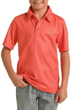Printed Polo Shirt (RRBT51R11K) -RodeoRave RRBT51R11K A 50356.1682530936