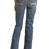 Mide Rise Extra Stretch Bootcut Jeans (RRGD4MR108)
