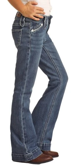 Extra Stretch Medium Wash Trousers -RodeoRave RRGD5MRZQJ BZ 39877.1667335761