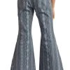High Rise Extra Stretch Bell Bottom Jeans (RRGD7PR0RV)