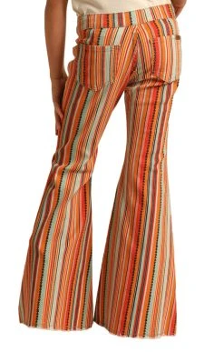 High Rise Extra Stretch Bell Bottom Jeans (RRGD7PR0RZ)