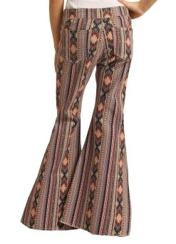 Extra Stretch Aztec Print Bell Bottoms 5 Extra Stretch Aztec Print Bell Bottoms -RodeoRave RRGD7PRZR6 BZ 52840.1665420271