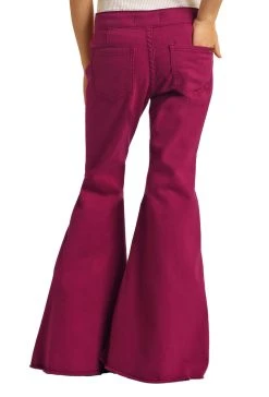 Extra Stretch Burgundy Bell Bottoms -RodeoRave RRGD7PRZR8 BZ 93096.1665420637