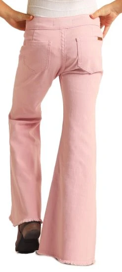 Extra Stretch Pink Pull-On Bell Bottoms -RodeoRave RRGD7PRZT1 BZ 37488.1658256570