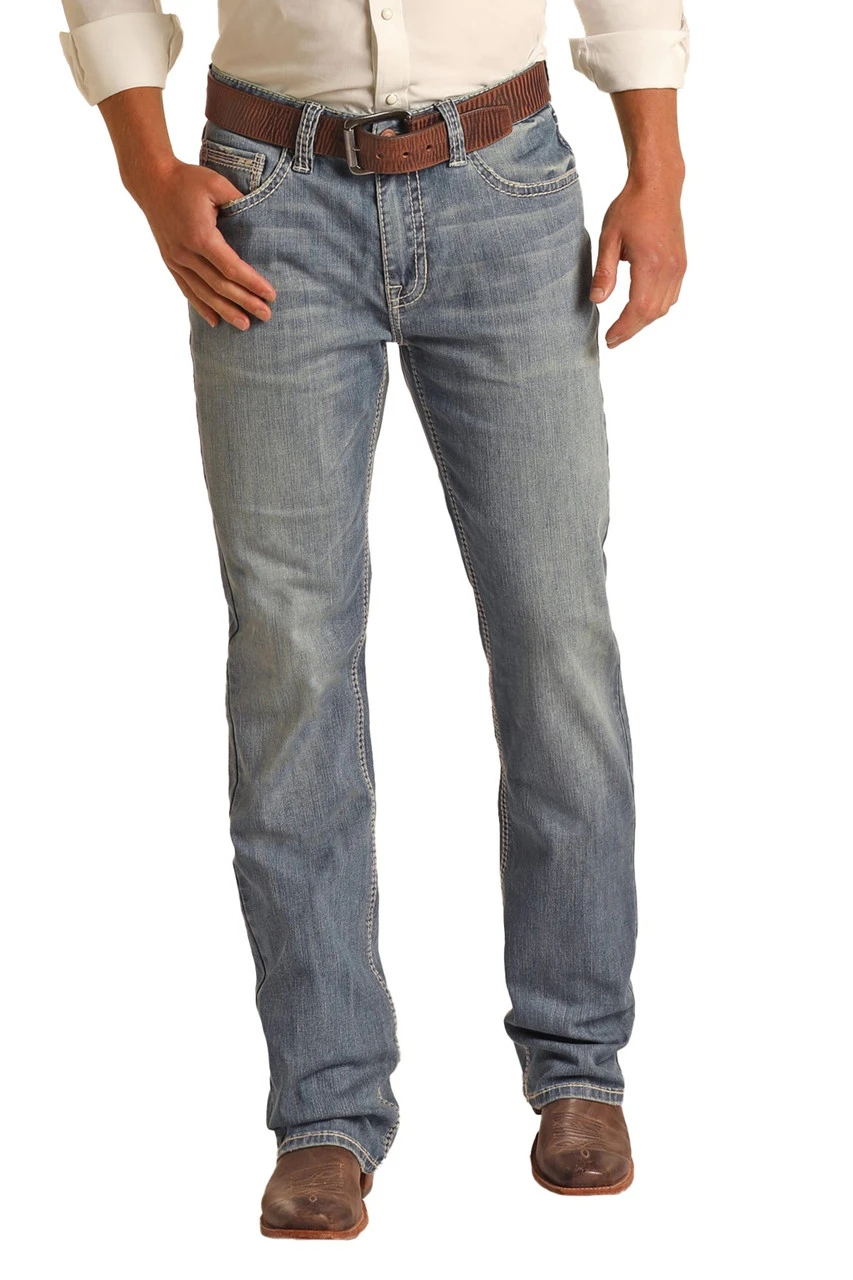 Relaxed Fit Stretch Bootcut Jeans (RRMD0DR13S) 2 Relaxed Fit Stretch Bootcut Jeans (RRMD0DR13S) - Image 2