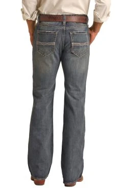 Regular Fit Bootcut Jeans (RRMD0PR148)