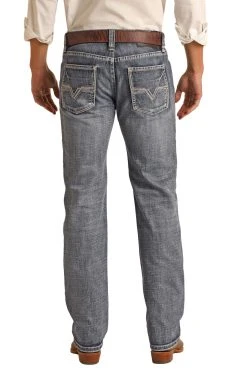 Regular Fit Straight Bootcut Jeans (RRMD1PR143)