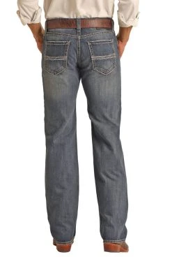Regular Fit Straight Bootcut Jeans (RRMD1PR148)