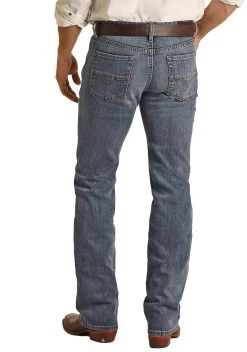 Vintage '46 Straight Stretch Small V Bootcut Jeans