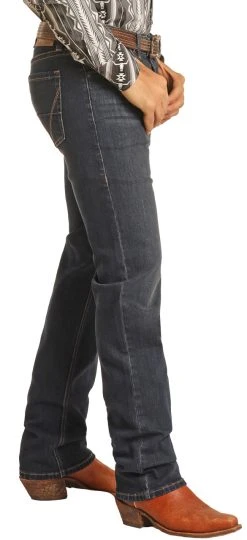 Vintage '46 Dale Brisby Slim Fit Large V Stretch Bootcut Jeans -RodeoRave RRMD1RR0KK BZ 66625.1668635293