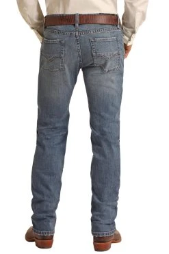 Vintage '46 Slim Fit Stretch Straight Bootcut Jeans (RRMD1RR125)