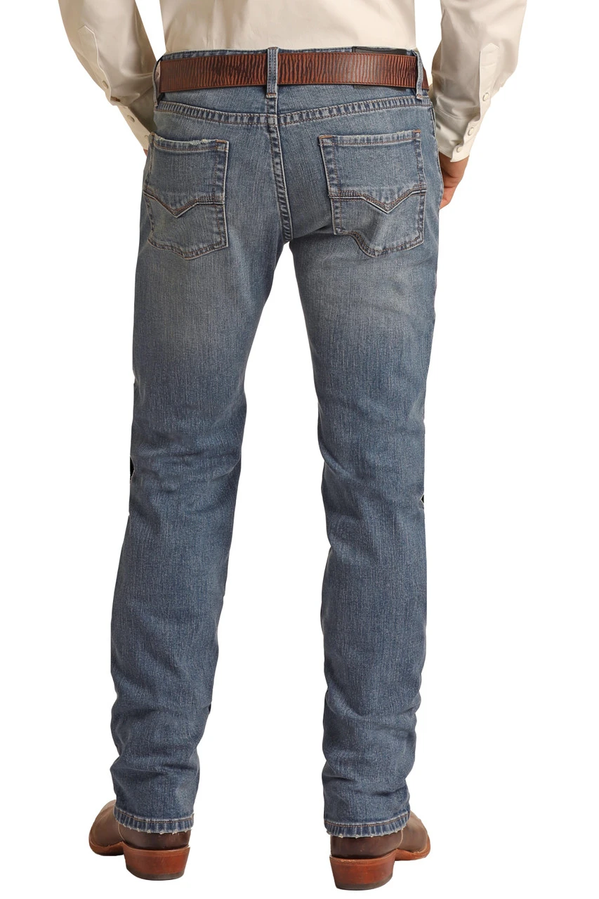 Vintage '46 Slim Fit Stretch Straight Bootcut Jeans (RRMD1RR125) 1 Vintage '46 Slim Fit Stretch Straight Bootcut Jeans (RRMD1RR125)