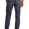 Slim Fit Stretch Straight Jeans (RRMD1RR13X)