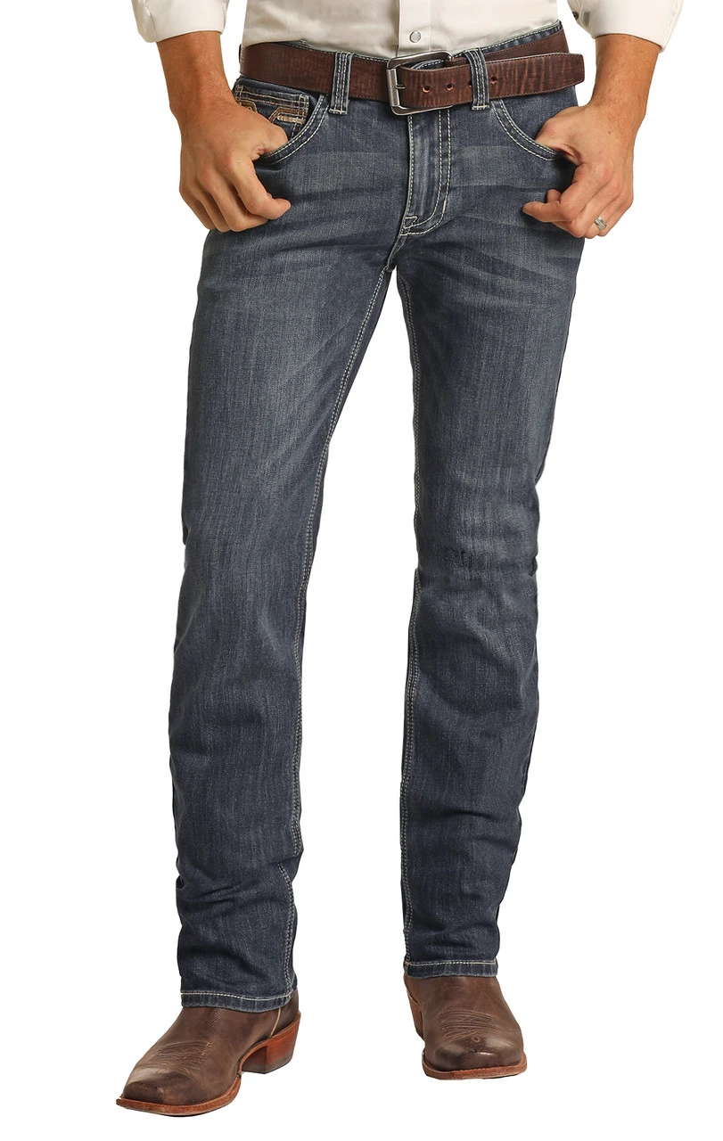 Slim Fit Straight Stretch Bootcut Jeans 2 Slim Fit Straight Stretch Bootcut Jeans - Image 2