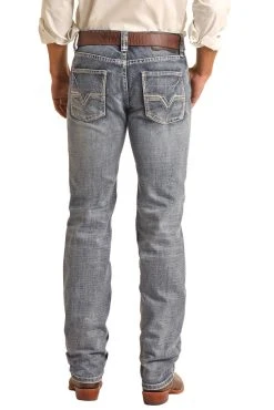 Regular Tapered Stackable Bootcut Jeans (RRMDSPR143)